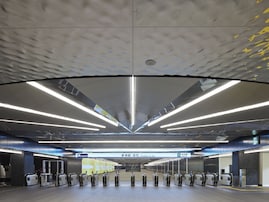 新大阪からわずか40分の好アクセス！ 万博会場直結の新駅「夢洲（ゆめしま）」 驚きの近未来的デザイン