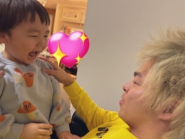 「はぁ尊い」あやなん、しばゆー＆次男の親子ショット公開！ 「2人とも、いい顔してる～」