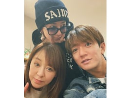 「ママ若い！」みちょぱ、夫・大倉士門＆母とのスリーショット公開「旦那さんもイケメンだね」