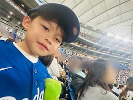 「倍率えぐすぎです！」魔裟斗、ドジャース観戦で息子の顔出し「めちゃくちゃイケメン」「二世って感じ」