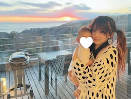 田中れいな、第1子と産後ケアホテル滞在「本当にお母さんなんですね」「ビジュアルが全く変わってない」