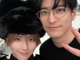 「カレカノ？」板垣李光人、帽子をくれた人気アイドルとのツーショット公開！ 「かわい過ぎて息止まった」