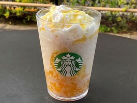 【スタバ新作】マンゴーとソイミルクで南国気分！ 「オリエンタル マンゴー & ティー フラペチーノ」を実食