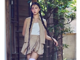 木村拓哉＆工藤静香の次女・Koki,、美太もも際立つモデルショット披露！ 圧倒的に長い脚を公開