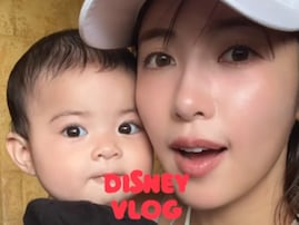 「パパそっくり」くみっきー、初“兄妹ディズニーシー”ショット公開「なんて可愛いんだ」「美人ちゃん」