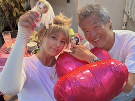 「出逢いから結婚まで10日」梅宮アンナ、イケメン夫との顔出しショット公開「梅宮辰夫さんに似てますね」