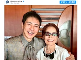 「なんて美しいのでしょう…」郷ひろみ、92歳とは思えぬ母親の誕生日ショット公開「とってもお若くてお綺麗」