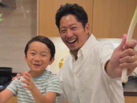 「改めてkeijiさんてすごい」宮崎麗果、夫・黒木啓司＆息子からのサプライズ料理公開「こんな人と結婚したかった」