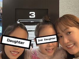 「口元がミキティそっくりー！！」藤本美貴、娘2人との自撮りショットに「美人さん～！」の声