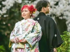 「天才だね」くれまぐ・UraN、イケメン夫との和装挙式ショット公開「2人とも綺麗でかっこ良すぎる～」