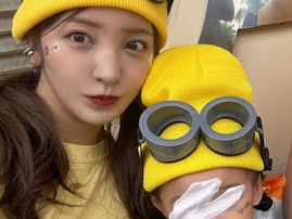 「本当に可愛い娘ちゃん産んだね」板野友美、娘4歳の誕生日でミニオンコス公開「こんなに可愛い子たちいたら…」