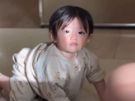 「ほんとにまだ赤ちゃんですか？」黄皓、“大人っぽいお顔”の娘の顔出しショット公開「こんな美人ちゃん」