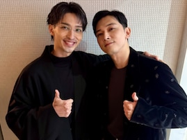 「本当に美しい男たち」吉沢亮＆横浜流星、『国宝』ツーショットに反響！「美がメガネを突き抜けてる」