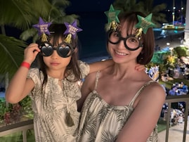 「もうこんなに大きく」篠田麻里子、娘との年始プライベートショット公開「うわぁ～可愛い」「めっちゃ可愛い」