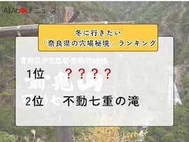 冬に行きたい「奈良県の穴場秘境」ランキング！ 2位「不動七重の滝」を抑えた1位は？【2026年調査】