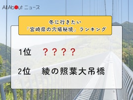 冬に行きたい「宮崎県の穴場秘境」ランキング！ 2位「綾の照葉大吊橋」を抑えた1位は？【2026年調査】