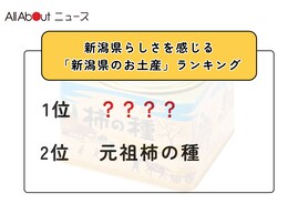 新潟県らしさを感じる「新潟県のお土産」ランキング！ 2位「元祖柿の種」を抑えた1位は？【2026年調査】