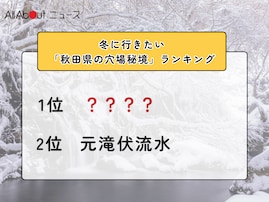 冬に行きたい「秋田県の穴場秘境」ランキング！ 2位「元滝伏流水」を抑えた1位は？【2026年調査】