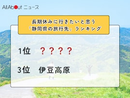 長期休みに行きたいと思う「静岡県の旅行先」ランキング！ 3位「伊豆高原」を抑えた同率1位は？【2026年調査】