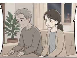 【漫画】誰とも話さず家でぼんやりし続ける男性客たち…やることが“何もない”シニアの長い1日【前編】