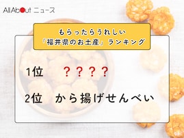 もらったらうれしい「福井県のお土産」ランキング！ 2位「から揚げせんべい」を抑えた1位は？【2026年調査】