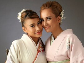 「チューしてるのLove」MALIA.、美人娘との着物ショットを公開！ 「素敵な親子」「美し過ぎます」