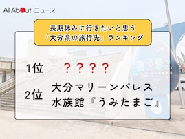 長期休みに行きたいと思う「大分県の旅行先」ランキング！ 3位「大分マリーンパレス水族館『うみたまご』」、同率1位は？