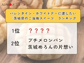 バレンタイン・ホワイトデーに渡したい「茨城県のご当地スイーツ」ランキング！ 2位「プチメロンパン 茨城めろんの片想い」を抑えた1位は？【2026年調査】