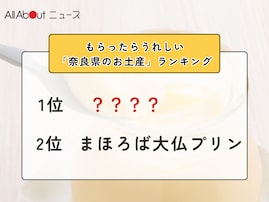 もらったらうれしい「奈良県のお土産」ランキング！2位「まほろば大仏プリン」、1位は？