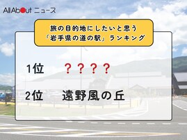 旅の目的地にしたいと思う「岩手県の道の駅」ランキング！ 2位「遠野風の丘」を抑えた1位は？【2026年調査】