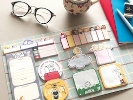 【付録】SNOOPYの「ふせんセット」が付いてくる！ 予約必須の『SNOOPY 超ボリューム！ ふせんセット BOOK』は6月12日発売