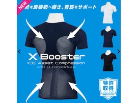 【ワークマン新商品】着るだけで良姿勢へ！ 高機能なエックスブースター冷感半袖Vネックがすご過ぎる