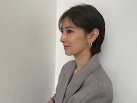 「ハンサムです」北川景子、ショートヘアの横顔に「どタイプのビジュ」「かっこよくてたまらんです。。」