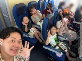「7人旅行は旅費えぐいで」エハラマサヒロ、家族旅行ショットに「修学旅行みたい」「コレが幸せか…」