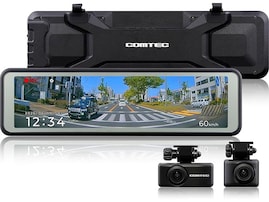 【Amazonベストセラー1位】コムテック「ミラー型ドライブレコーダー」はミラーの角度を変えても録画範囲に影響しない【9月5日】