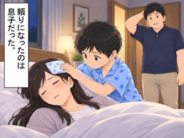 【漫画】いざというときに「頼りになる夫」はいる？妻が突然の体調不良、夫は慌てる“だけ”だった…【前編】