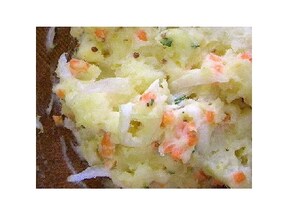 味の決め手は粒マスタードとチーズ! おつまみポテトサラダ style= 味の決め手は粒マスタードとチーズ! おつまみポテトサラダ