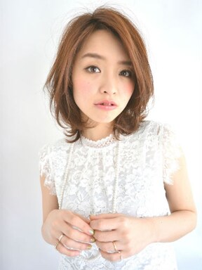 パーマをかけなくても華やかさup アクティブミディアムヘア All About オールアバウト