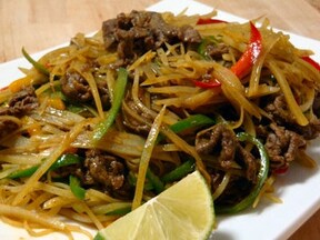 肉と野菜の簡単カレーソテー style= 肉と野菜の簡単カレーソテー