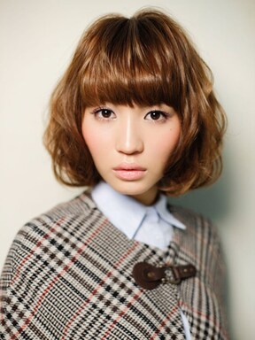ナチュラルストレートボブ style= ナチュラルストレートボブ
