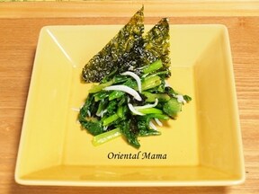 小松菜に磯の香りいっぱいが合う！おいしいしらすレシピ