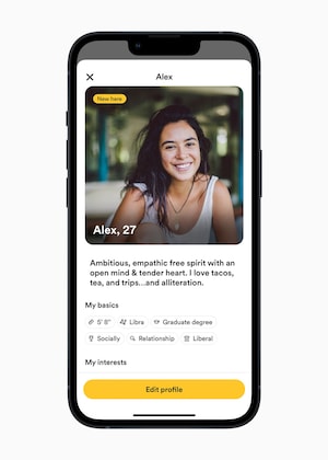 デートアプリ「Bumble」