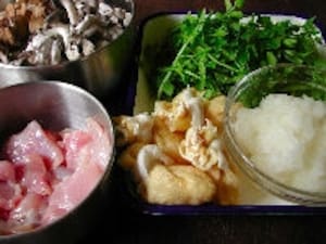 大根おろし 鶏肉 ストア 鍋