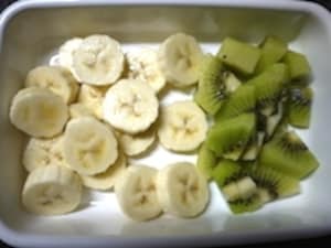 バナナ＆キウイのフローズンスムージー！簡単でヘルシーなレシピ