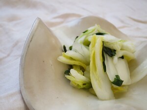 バジル風味の白菜