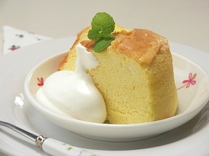 豆乳蜂蜜シフォンケーキ