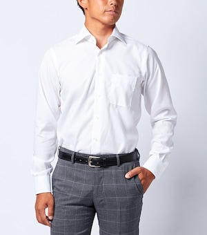 シームレスVネックT（半袖）　990円（税抜価格）
