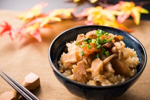キノコの炊き込みごはん