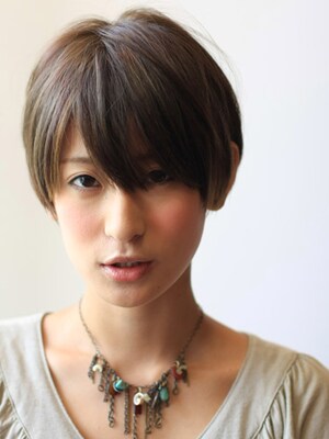 清潔感のあるサラツヤショート 清潔感のあるサラツヤショート
