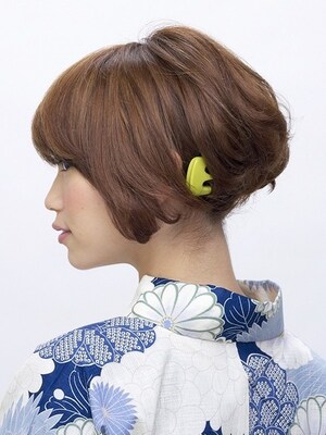 かんざしを使った髪型 浴衣や着物に似合う簡単ヘアアレンジ14選 All About オールアバウト